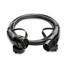   Raedian Type 2 to Type 2 Ladekabel für Elektroautos, mit Tragetasche – 22 kW | 3 x 32A | 5 Meter – Schwarz