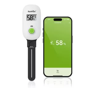   RainPoint® HCS026FRF – Bodenfeuchtesensor für den Außenbereich – 60 m Reichweite, automat. Steuerung von Bewässerungsventilen