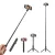 Selfie stick, tripod + zusätzliche Länge - 1300 mm lang, mit ausziehbarem Ständer, verdeckten Beinen und abnehmbarer Fernbedienung
