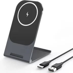   Veger Y56 - Magnetisches kabelloses 15-W-Ladegerät für alle Telefone, die den QI-Standard unterstützen