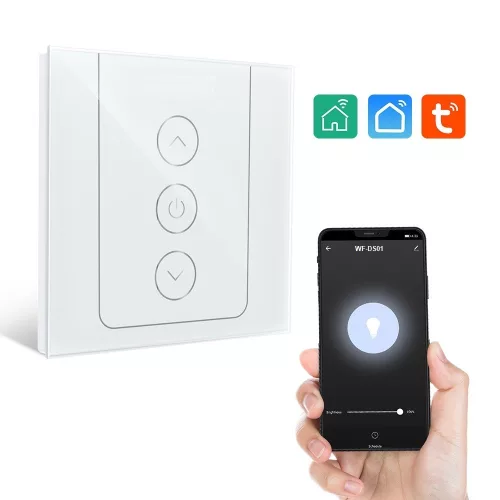WF-DS01 - WLAN-Smart-Wandlichtschalter mit Dimmfunktion - Amazon Echo, Google Home-Integration