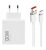 Xiaomi 120W Hypercharge Combo – 120Watt Netzteil (Type-A) + 1 Meter langes 120-Watt-Kabel – Weiß