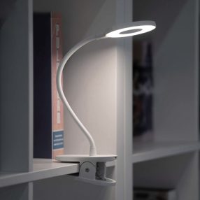   Flexible Lampe zum Aufstecken Xiaomi Yeelight J1 Stabile Klemme, 3 Helligkeitsstufen, 3900K Farbtemperatur, Augenschutz, Touch-Taste, Freiwinkel