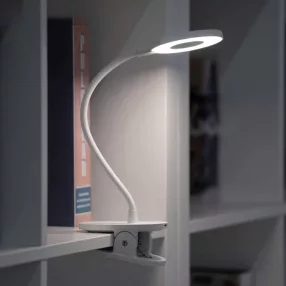  Flexible Lampe zum Aufstecken Xiaomi Yeelight J1 Stabile Klemme, 3 Helligkeitsstufen, 3900K Farbtemperatur, Augenschutz, Touch-Taste, Freiwinkel