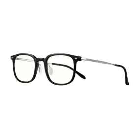   Xiaomi Mijia Anti-Blue-Monitorbrille, mit Titanrahmen – Blaulicht- und UV-Filterung, quadratische Form, angenehm zu tragen – Schwarz