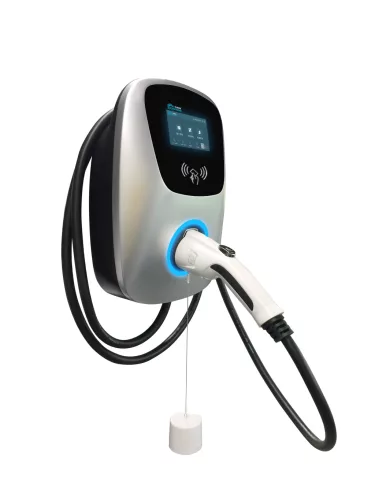 Zopoise ZB04 E022KBC – 22 kW AC Wallbox – Wandladegerät für Elektroautos | 22kW - 3x32A | Typ-2-Kabel | App- und RFID-Karten