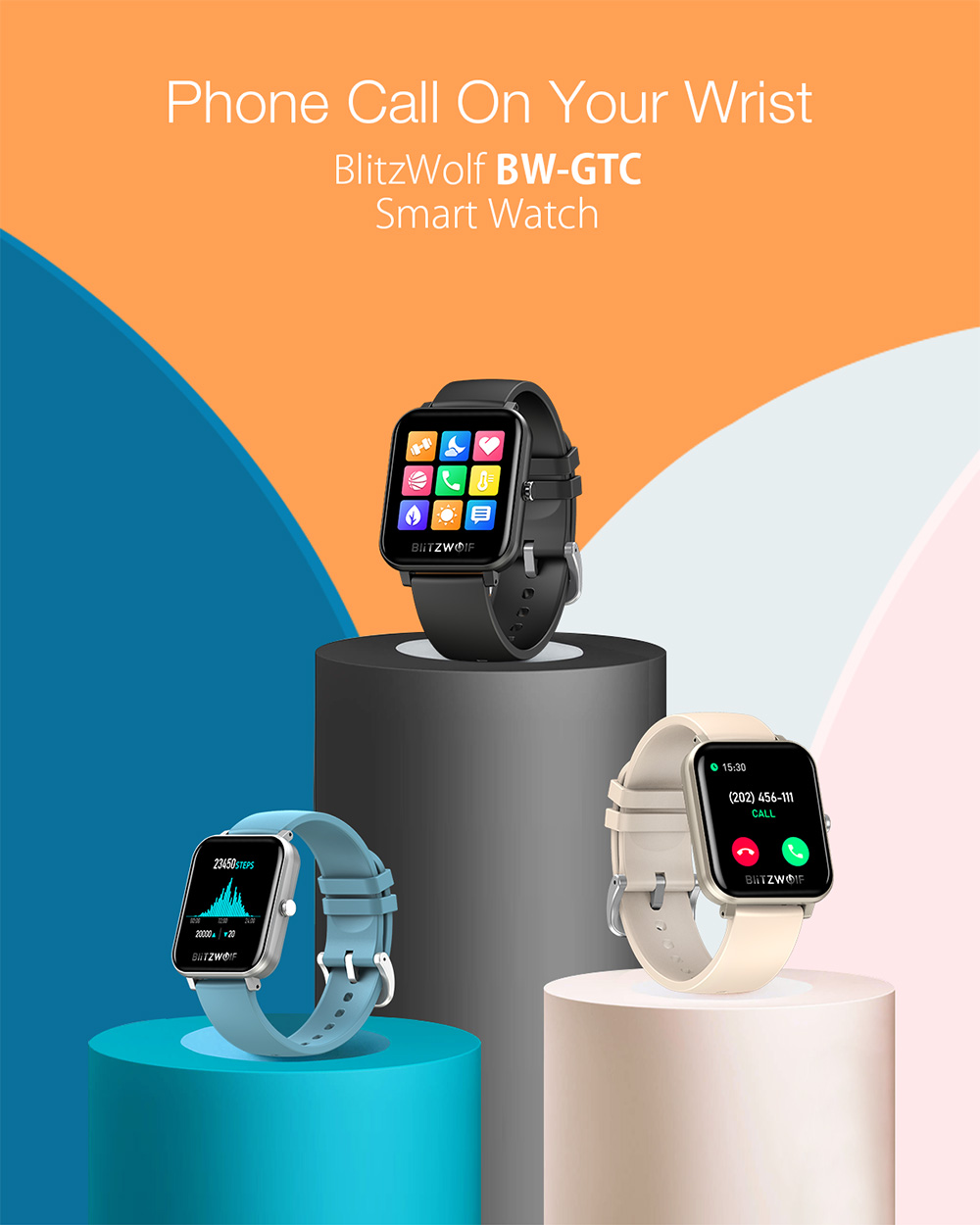 BlitzWolf BW-GTC smart watch