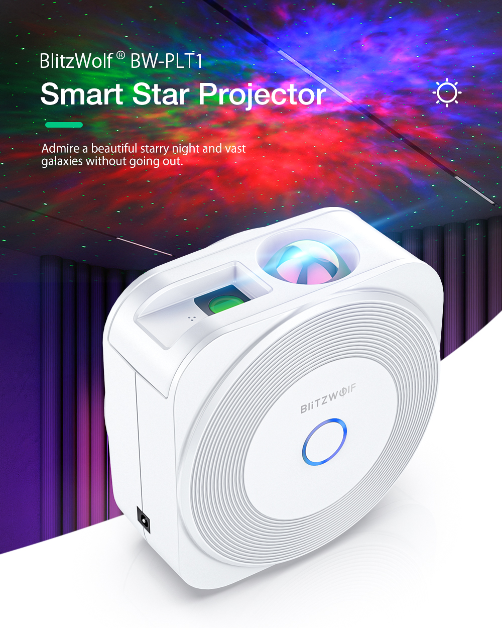 Blitzwolf bw-plt1 star projector