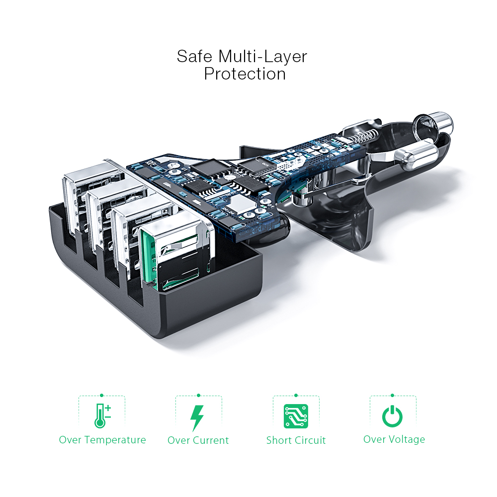 BlitzWolf® BW SD3 50W Auto Ladegerät BlitzWolf Österreich BlitzWolf® BW SD3 50W Auto Ladegerät BlitzWolf Österreich